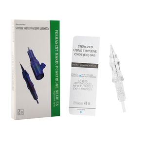 10 Piezas <span class=keywords><strong>de</strong></span> Agujas <span class=keywords><strong>de</strong></span> Maquillaje Permanente Cartuchos <span class=keywords><strong>de</strong></span> Tatuaje para Cejas Delineador <span class=keywords><strong>de</strong></span> Ojos y <span class=keywords><strong>Labios</strong></span> <span class=keywords><strong>Microblading</strong></span> para Máquinas Rotativas <span class=keywords><strong>de</strong></span> PMU y SMP - Product Image 5