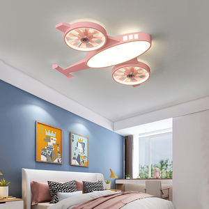 80cm 42W protection des yeux ventilateur d'<span class=keywords><strong>avion</strong></span> <span class=keywords><strong>plafonnier</strong></span> 3 couleurs télécommande <span class=keywords><strong>avion</strong></span> <span class=keywords><strong>plafonnier</strong></span> chambre d'enfants éclairage <span class=keywords><strong>lampe</strong></span> - Product Image 1