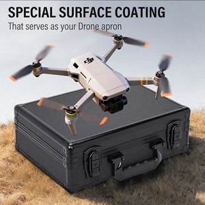 กล่องใส่โดรน Shangye สำหรับโดรน Dji ขนาด 348x257x110 มม. แบบชั้นเดียว พกพาสะดวก ฝาเปิดแบบพลิก ทำจากอลูมิเนียมอัลลอย - Product Image 5