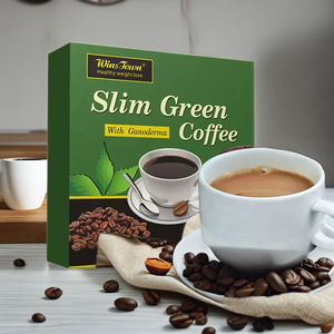 Y1 sconto di fabbrica perdita di peso istantaneo Ganoderma lucidum caffè sottile caffè verde - Product Image 4