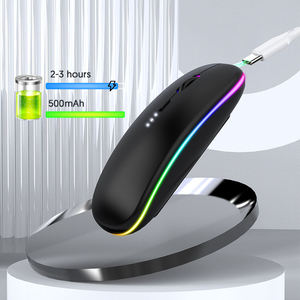 Manufacturer Price Led <b>Computer</b> Wireless <b>Mouse</b> Bt Rgb Rechargeable <b>Mouse</b> Wireless Silent Click <b>Mouse</b> with Usb Nano Receiver - Product Image 2