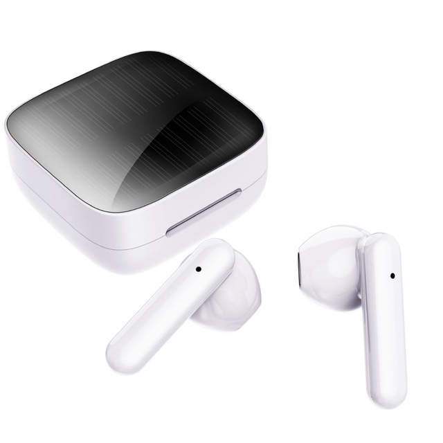 Factory Wholesale Wireless Mini Tws Earbuds Earphone Solar Charging Gaming Headphones Tws Earbuds Wireless Headphone