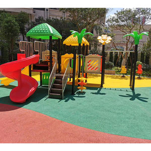 Perosotan Taman Petualangan Mainan Anak Peralatan Bermain Luar Ruangan Perosotan Komersial untuk Taman Peralatan Permainan Edukatif Anak - Product Image 1