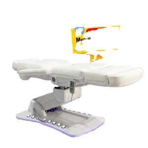 Cama de Belleza Eléctrica Ajustable, Mesa de Tratamiento Facial Multifuncional, Cama de Masaje Portátil para Spa y Salón - Product Image 1