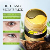 Nouveau Masque Contour des Yeux au Charbon de Bambou et Collagène Hydratant et Raffermissant, Élimine les Cernes