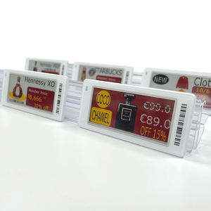 Étiquette de rayon électronique de 2,9 pouces, étiquette de prix numérique, affichage E-Paper avec une autonomie de batterie de 5 à 7 ans, étanche IP65, WiFi/NFC/BLE 5.0 - Product Image 1