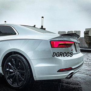 สปอยเลอร์หลังทรง M4 สำหรับ A5 S5 RS5 B9 2 ประตู คูเป้ ปี 2016-2024 ทำจากคาร์บอนไฟเบอร์ - Product Image 5