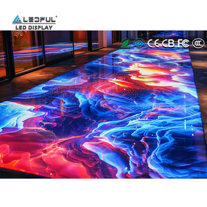 Schermo di visualizzazione della pista da ballo di colore 3D della pubblicità P2.9 P3.9 P4.8 P6.2 dell'interno dell'interno della pubblicità della fabbrica - Product Image 1