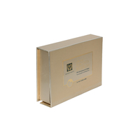 Boîte cadeau haut de gamme en forme de livre avec pelliculage mat, carton rigide, fermeture magnétique, insert en pâte à papier, boîte magnétique pour cosmétiques