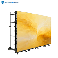 Pantalla LED P3.91 de Alquiler para Eventos Políticos, Panel LED de 500x500mm para Exteriores, Escenarios, Conciertos, Bodas, Iglesias, IP65, Video Wall LED HD
