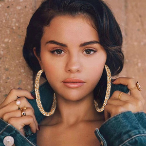 Artilady New Trendy Gold <strong>Silver</strong> Punk Oversized Big Circle <strong>Chunky</strong> <strong>Hoop</strong> Dangle Statement Earrings for Woman - Product Image 1