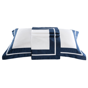 Draps de Lit Plats 100% Coton Biologique Coloré Personnalisables, Tailles Twin Full Queen King, pour Vente en Gros - Product Image 5