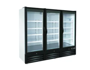 Custom Wholesale Glass Door Display Freezer Ice Cream Freezer Glass Door