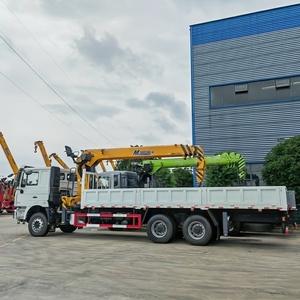 Camion grue Shacman 6X4 12 tonnes 14 tonnes à prix d'usine, grue mobile montée sur camion à vendre - Product Image 4