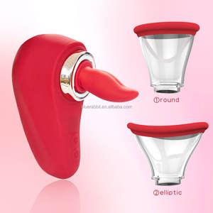 Женские электрические вакуумные насосы и насосы для киски, Клиторальные облизывающие Вибраторы для орального секса, оптовая продажа - Product Image 4