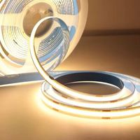Lampu Strip LED Tembaga COB 24V RGB 840D 8MM dengan Remote Control & USB untuk Taman