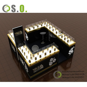 ตู้น้ำหอมไม้ตู้น้ำหอมดีไซน์ตู้โชว์กลิ่นหอมสำหรับร้านค้าปลีกเฟอร์นิเจอร์จัดแสดงสินค้าในห้างสรรพสินค้าที่ทันสมัยตามสั่ง - Product Image 2