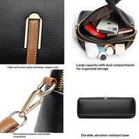 Sac à bandoulière minimaliste coréen pour femme, collection Printemps/Été 2025, avec porte-monnaie texturé, petit sac à bandoulière simple en polyester