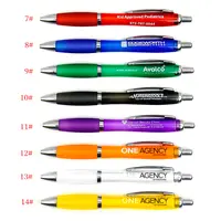 מכירה לוהטת ballpen זול פשוט עט מתנת קידום עט כדורי לוגו מותאם אישית מודפס מלון פלסטיק כדור עט