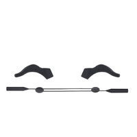Sangle de lunettes réglable, sangle de porte-lunettes antidérapante pour le sport, cordons de sangles de lunettes de soleil sans queue pour hommes femmes enfants