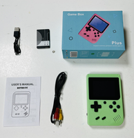 Console de jeu portable classique nostalgique 400-en-1 avec 400 jeux intégrés, mini console portable compatible avec le jeu solo pour enfants
