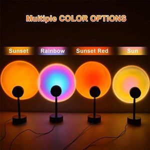 Lampe Sunset <strong>Projector</strong> 16 Color Changing RGB Sunset <strong>Lamp</strong> Remote Control,USB Powered for Home Decor - Product Image 4
