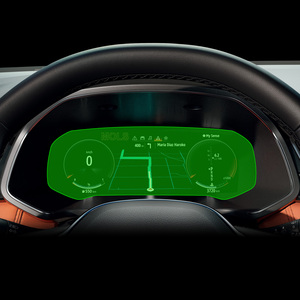 Protector de Pantalla de Vidrio Templado para la Pantalla de Navegación del Panel Central del <span class=keywords><strong>Renault</strong></span> <span class=keywords><strong>Captur</strong></span>, con Adsorción Automática - Product Image 4