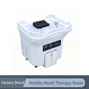 Lavacabezas Portátil Eléctrico para Salón de Belleza, Unidad de Terapia Capilar Móvil - Product Image 1