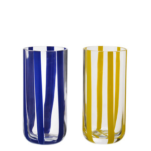 Taza <span class=keywords><strong>de</strong></span> <span class=keywords><strong>agua</strong></span> y jugo <span class=keywords><strong>de</strong></span> bebida a rayas <span class=keywords><strong>de</strong></span> colores creativa personalizada vaso <span class=keywords><strong>de</strong></span> vidrio highball <span class=keywords><strong>vasos</strong></span> para beber para el hogar del hotel - Product Image 4