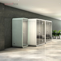 Soundbox Garden Office Indoor Pod : Cabine de bureau insonorisée pour un espace personnel ultra-silencieux et à usage intensif