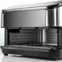 Nouveau Four Friteuse à Air Chaud Sans Fumée 7L 2026, Machine à Pizza 10 Pouces, Friteuse Électrique Intelligente Numérique pour Usage Domestique et Commercial, Cuisson et Grillade