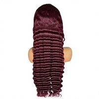 Perruque longue Lace Front 13x6 en cheveux humains vierges vietnamiens, HD transparente 4, 150% Double Drawn, pré-épilée, cuticules alignées