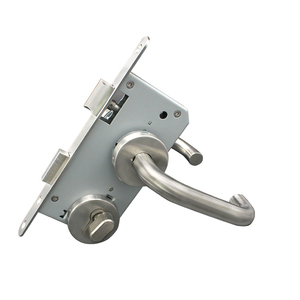 Khóa cửa chống cháy tiêu chuẩn Châu Âu bằng thép không gỉ 304 Khóa tay cầm lõi đồng cao cấp phổ thông - Product Image 4