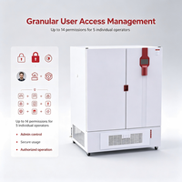 Cámara Climática de Envejecimiento de Gran Capacidad (1600L) con Controlador Programable e Iluminación UV, Cámara de Temperatura y Humedad Constantes