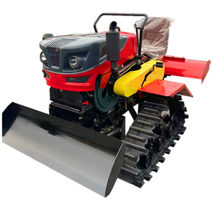 25HP Track Crawler <b>Rotary</b> Tiller – Powerful Agricultural <b>Machine</b> for Paddy Fields - Product Image 6