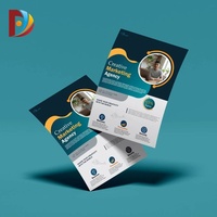Brochures, dépliants, prospectus commerciaux, affiches en carton, flyers personnalisés en usine, impression offset A2 A3 A4 A5 A6