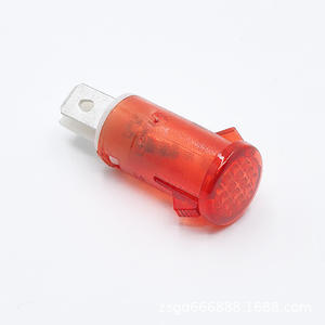 Luz indicadora de plástico de 12 mm, LED rojo, verde, naranja, lámpara de señalización para electrodomésticos de cocina - Product Image 4
