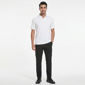 Camiseta de Manga Corta para Hombre, 100% Algodón, Transpirable, Ecológica, Antiarrugas, con Estampado, Bolsillo Premium, Superventas - Product Image 1