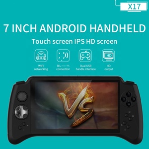 Mới X17 Android 7.0 Cầm Tay Giao Diện Điều Khiển 7-Inch IPS Màn Hình Cảm Ứng Mtk 8163 Quad Core 2G RAM 32G Rom Retro Trò Chơi Người Chơi - Product Image 3