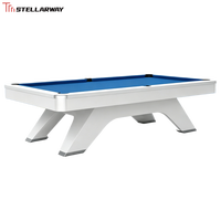 Fournisseur mondial de table de billard en ardoise de 8 pieds, table de billard en bois massif pour divertissement en intérieur