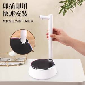 Bomba de agua eléctrica inteligente, dispensador de escritorio blanco, bomba doble automática para uso doméstico, carcasa de plástico - Product Image 4