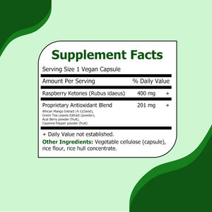 Kişiselleştirilmiş Ambalajlı Zayıflama Kapsülleri, Sağlıklı İştahı Destekleyen Ahududu Ketonları Kapsülleri, Afrika <span class=keywords><strong>Mango</strong></span> Çekirdeği Ekstresi ile - Product Image 2