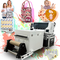 Mesin Cetak DTF Kecil A3 Printer DTF A3 30cm XP600 Printer Kaos Film PET DTF Impressora Dengan Mesin Penggoyang Bubuk