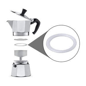 Set di 2 Guarnizioni Universali per Moka da 9 Tazze con Filtro e Imbuto per Macchine da Caffè - Product Image 6