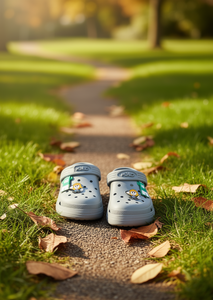 Sandali Zoccoli per Bambini Taglia 19 Neri con Pins Animati Scarpe Estive Slip-On in Materiale EVA - Product Image 2