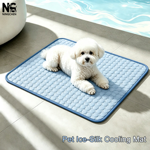Tappetino Refrigerante Personalizzato per Cani, Coperta Traspirante Rinfrescante per Gatti, Tappetino Ghiacciato Lavabile Anti-graffio e Anti-morso per Gatti, Cuccia Estiva per Cani - Product Image 1