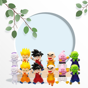 12 unids/set caja ciega 7CM Dragon Son <span class=keywords><strong>Goku</strong></span> Vegeta Buu DBZ Kawaii Mini Figuinre japonés Q <span class=keywords><strong>Ver</strong></span> figura de Anime muñeca de juguete - Product Image 2
