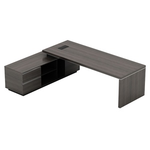 New Design MDF Wood Modern Executive Office <b>Desk</b> - Product Image 5