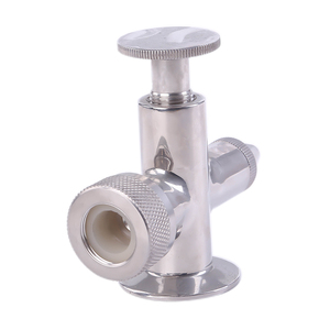 Precio de fabricante Acero inoxidable AISI 304 Inox SS316L Válvula de calibre de nivel de roscado BSP de grado alimenticio higiénico para recipiente y tanque - Product Image 4