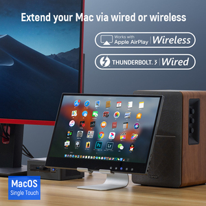 Moniteur portable infrarouge tactile 15,6'' 4K 16:9, série professionnelle, avec batterie, USB sans fil, garantie 1 an, OEM, vente flash, nouveauté - Product Image 3